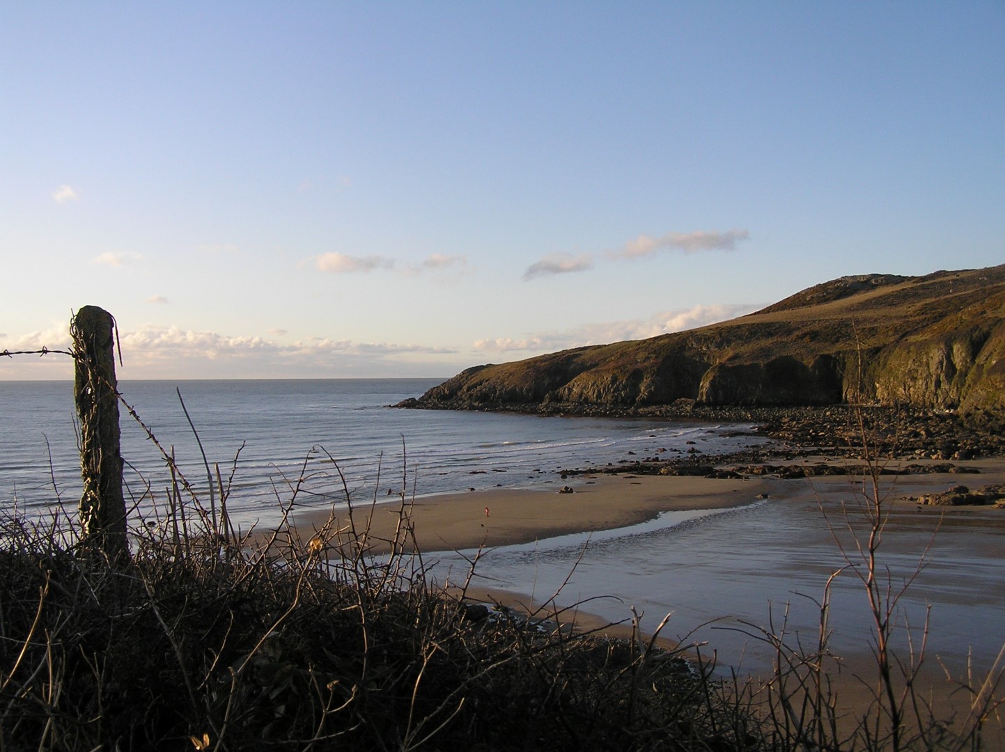 Scenery at Church Bay, Anglesey, North Wales